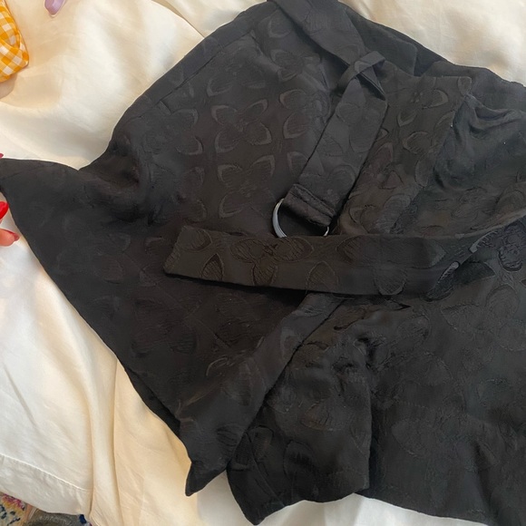 SANDRO high rise shorts with belt - worn 4 times - Picture 3 of 4